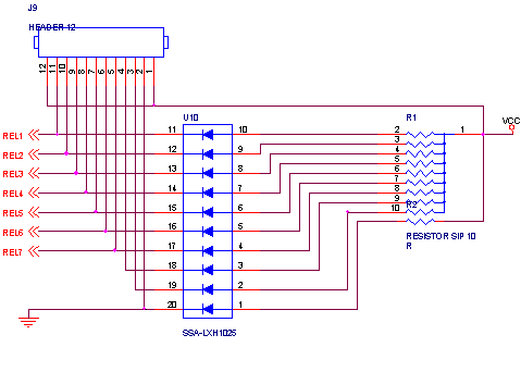 power strip schematic