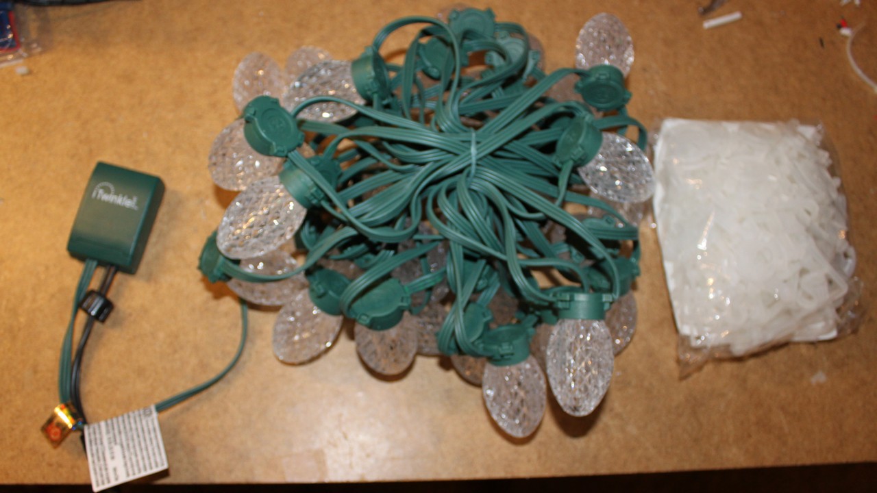 GE iTwinkle 36 LED Christmas light teardown and hacking Dr. Scott M